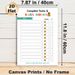 Task & Earn Money Themed Painting Poster, Colorful Structured Task-tracking Poster, Functional Design To Manage Tasks And Track Weekly Earnings, Ideal_maomaolike.com