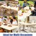 PU Stretch Fitted Rectangle Tablecloth With Elastic Edge 42 X 72 Inch Spandex Stretch Beige Brown Table Cover For Dining Supplies Picnic Outdoor Furniture Protect_maomaolike.com