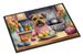 Decorating Easter Border Terrier Doormat Front Door Mat Indoor Outdoor Rugs For Entryway, Non Slip Washable Low Pile, 24H X 36W_maomaolike.com