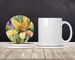 New Mexico Yucca Flower In Watercolor Large Sandstone Coasters Pack Of 4 Absorbent Round Coasters Decor Gifts For Men Or Women, 4 In, Multicolor_maomaolike.com