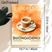 Espresso Themed Painting Poster, Warm Watercolor-style Coffee Cup Scene Poster, Charming Morning-inspired Decor Ideal For Cafes And Kitchen Walls_maomaolike.com