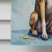 Greyhound Happy Birthday House Flag Large Porch Sleeve Pole Decorative Outside Yard Banner Artwork Wall Hanging, Polyester, House Size, Multicolor_maomaolike.com