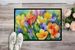 Freesias In Watercolor Doormat Front Door Mat Indoor Outdoor Rugs For Entryway, Non Slip Washable Low Pile, 24H X 36W_maomaolike.com