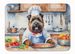 Bouvier Des Flandres The Chef Memory Foam Kitchen Mat Machine Washable Anti-Fatigue Mat Cushion Comfort Bath Mat Or Kitchen Rug_maomaolike.com