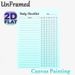 Daily Checklist Painting Poster, Light Blue Minimalist Structured Poster, Functional Planner To Organize Daily Tasks, Suitable For Home Office And_maomaolike.com