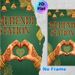 Mehendi Station Painting Poster, Vibrant Traditional Indian Style Poster, Intricate Henna Hands Heart Gesture With Ornate Golden Decor, Brings_maomaolike.com