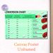 Blood Sugar Conversion Chart Painting Poster, Clear Color-coded Medical Info Poster, Practical Reference For Blood Sugar Level Guidance, Suitable For_maomaolike.com
