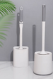 Household Set With Base No Dead Angle Cleaning Hotel Use Toilet Brush Plastic_maomaolike.com