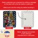 Alaskan Malamute And Santa Claus Porcelain Ornament Christmas Tree Hanging Decorations For Home Christmas Holiday, Rectangle, Gift, Multicolor_maomaolike.com