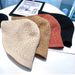 Hot Sale New Fashion Women Girls Double-sided Fisherman Hats Panama Breathable Foldable Cap Outdoor Sunscreen Bucket Hat_maomaolike.com