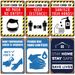 Vintage Tin Sign For Pandemic Awareness - Unframed Wall Art Warning To Wear Masks_maomaolike.com
