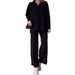 Women's Clothing autumn new solid color polo collar line pattern slim lazy style suit for women_maomaolike.com