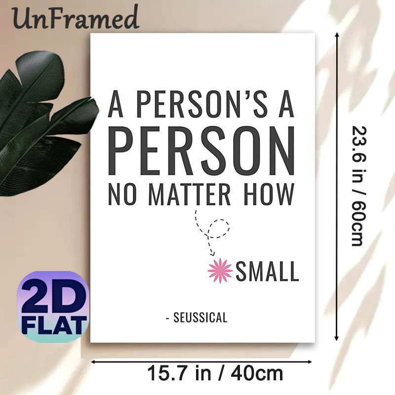 Inspirational Quote Painting Poster, Minimalist Typographic With Pink Floral Accent Poster, Warm Equality-focused Decor For Living Room, Office_maomaolike.com