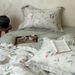 Wholesale INS Korean Style Pure Four-Piece Wide Edge Digital Print Naked Sleep All-Cotton 60s Long-Staple Cotton 4-Piece Set_maomaolike.com