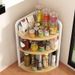 Kitchen Desktop Multi-layer Seasoning Bowl Dish Organizer Triangle Tabletop Oil Salt Sauce Vinegar Storage Rack_maomaolike.com