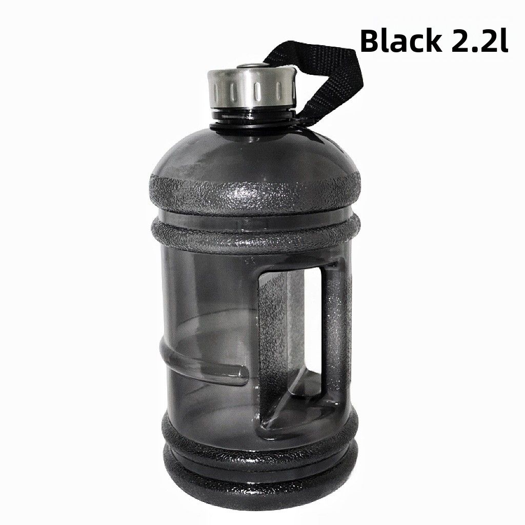 2.2L/73OZ Half Gallon Bottle Large Leak Proof Sports Ton Cup With Handle Plastic Drinking Water Container For Gym_maomaolike.com