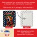 Chesapeake Bay Retriever Christmas Porcelain Ornament Christmas Tree Hanging Decorations For Home Christmas Holiday, Rectangle, Gift, Multicolor_maomaolike.com