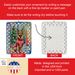German Shepherd Christmas Porcelain Ornament Christmas Tree Hanging Decorations For Home Christmas Holiday, Rectangle, Gift, Multicolor_maomaolike.com