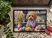 Decorating Easter Cockapoo Doormat Front Door Mat Indoor Outdoor Rugs For Entryway, Non Slip Washable Low Pile, 24H X 36W_maomaolike.com