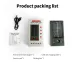 Pigeon Deterrent Solar Powered Ultrasonic Electronic Bird Repellent Strong LED Flashing IP58 Waterproof For Yard Control_maomaolike.com