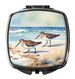 Sandpipers Hunting Compact Mirror Decorative Travel Makeup Mirror For Women Girls Gifts Pocket Makeup Mirror Folding Handheld_maomaolike.com