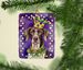 German Shorthaired Pointer King Of Mardi Gras Porcelain Ornament Christmas Tree Hanging Decorations For Home Christmas Holiday, Rectangle, Gift, Multicolor_maomaolike.com