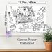 Abstract Mind Maze Painting Poster, Hand-drawn Graffiti-style Office-themed Map Poster, Unique Artistic Design Ideal For Home Office, Study Area_maomaolike.com