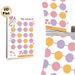 Unicorn Themed Reward Chart Painting Poster, Pastel-colored Cute Cartoon Unicorn With Balloons Poster, Motivational Progress-tracking Design To_maomaolike.com