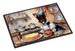 Miniature Pinscher Fall Kitchen Pumpkins Doormat Front Door Mat Indoor Outdoor Rugs For Entryway, Non Slip Washable Low Pile, 24H X 36W_maomaolike.com