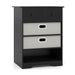 4-Drawer Dresser Modern Chest Storage Organizer With Open Shelves_maomaolike.com