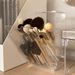 Makeup Storage Tube Acrylic Lipstick Compartment Eyeshadow Eyebrow Foundation Organizer Large Capacity Brush Holder_maomaolike.com