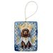 Sussex Spaniel My Angel Porcelain Ornament Christmas Tree Hanging Decorations For Home Christmas Holiday, Rectangle, Gift, Multicolor_maomaolike.com