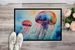Jellyfish Doormat Front Door Mat Indoor Outdoor Rugs For Entryway, Non Slip Washable Low Pile, 24H X 36W_maomaolike.com