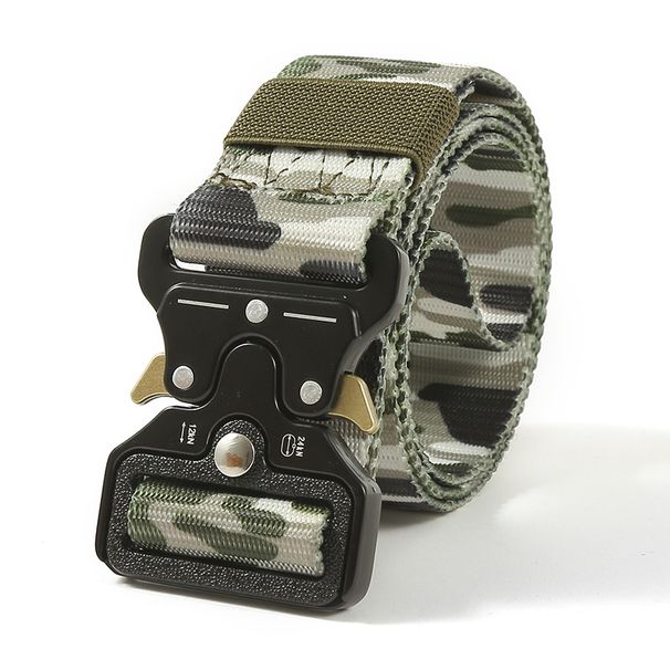 HOT Army Style Combat Belts Quick Release Tactical Belt Fashion Men Military Canvas Waistband Outdoor Hunting Hiking Tools_maomaolike.com