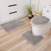 American Style Top-sale Wool Long Plush U-Shaped Bathroom Toilet Three-Piece Set Foot Mat Cross-Border Exclusive Factory Absorben_maomaolike.com