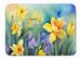 Daffodils In Watercolor Memory Foam Kitchen Mat Machine Washable Anti-Fatigue Mat Cushion Comfort Bath Mat Or Kitchen Rug_maomaolike.com