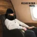 Hooded Memory Foam Travel Pillow, Soft Milk Velvet U-Shaped Neck Support Cushion With Storage Bag For Airplane Car Trip_maomaolike.com