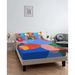 Bohemian Style Plant Pattern Fitted Sheet Three Piece Digital Printing Bedding Set_maomaolike.com