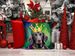 Flat-Coated Retriever King Of Mardi Gras Throw Pillow Machine Washable, Indoor Outdoor Decorative Pillow For Couch, Bed Or Patio, 18Hx18W_maomaolike.com