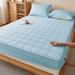 2025 New Style Single Piece Quilted Thickened Mattress Protector Dustproof Sheet Full Cover Bed Set_maomaolike.com