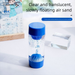 Double-Sided Volcanic Eruption Stress Relief Artifact Oil Draining Hourglass Creative Desktop Liquid Ornament Children's_maomaolike.com
