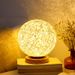 Maqiu Rattan Ball LED Desk Starry Sky Night Light Atmosphere Children's Gift USB Table Lamp Bedroom_maomaolike.com