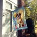 Saint Bernard Happy Birthday House Flag Large Porch Sleeve Pole Decorative Outside Yard Banner Artwork Wall Hanging, Polyester, House Size, Multicolor_maomaolike.com