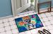 Hippie Animal Koala Doormat Front Door Mat Indoor Outdoor Rugs For Entryway, Non Slip Washable Low Pile, 24H X 36W_maomaolike.com