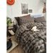Her College INS Style Simple Melad Washed Cotton Four-Piece Set Bed Sheet Duvet Cover Bedding_maomaolike.com