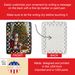 French Bulldog And Santa Claus Porcelain Ornament Christmas Tree Hanging Decorations For Home Christmas Holiday, Rectangle, Gift, Multicolor_maomaolike.com