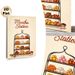Indian Sweets Meetha Station Painting Poster, Vintage Illustrated Assorted Traditional Indian Confections Poster, Warm Nostalgic Decor Ideal For_maomaolike.com