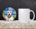 Sealyham Terrier Luau Large Sandstone Coasters Pack Of 4 Absorbent Round Coasters Decor Gifts For Men Or Women, 4 In, Multicolor_maomaolike.com