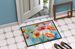 Gerbera Daisies In Watercolor Doormat Front Door Mat Indoor Outdoor Rugs For Entryway, Non Slip Washable Low Pile, 24H X 36W_maomaolike.com