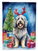 Bergamasco Christmas Reindeer Garden Flag Mailbox Flag Decorative Yard Flag Banner Outside Patio Artwork Yard Flower Beds, Garden Size, Multicolor_maomaolike.com